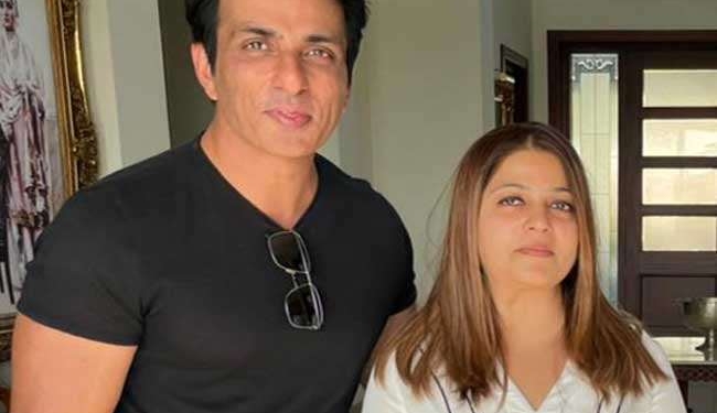 कांग्रेस में शामिल हुईं सोनू सूद की बहन मालविका सूद! कांग्रेस में शामिल हुईं सोनू सूद की बहन मालविका सूद!