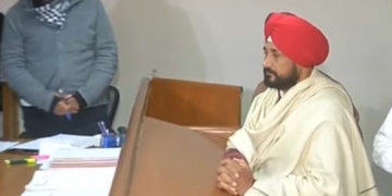 ਮੁੱਖ ਮੰਤਰੀ ਚਰਨਜੀਤ ਸਿੰਘ ਚੰਨੀ ਵੱਲੋਂ ਹਲਕਾ ਚਮਕੌਰ ਸਾਹਿਬ ਤੋ ਨਾਮਜ਼ਦਗੀ ਦਾਖਲ