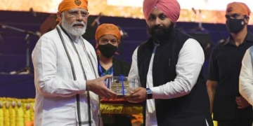 ਗੁਰੂ ਤੇਗ ਬਹਾਦਰ ਜੀ ਦੇ 400ਵੇਂ ਪ੍ਰਕਾਸ਼ ਪੁਰਬ ਮੌਕੇ ਕੈਬਨਿਟ ਮੰਤਰੀ ਹਰਜੋਤ ਬੈਂਸ ਲਾਲ ਕਿਲ੍ਹੇ ਵਿਖੇ ਹੋਏ ਸਮਾਗਮ ਵਿੱਚ ਹੋਏ ਸ਼ਾਮਿਲ