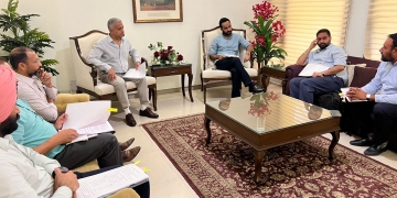 ‘ਖੇਡਾਂ ਵਤਨ ਪੰਜਾਬ ਦੀਆਂ’ ਵਿੱਚ 4 ਨਵੀਆਂ ਖੇਡਾਂ ਸਾਈਕਲਿੰਗ, ਘੋੜਸਵਾਰੀ, ਰਗਬੀ ਤੇ ਵਾਲੀਬਾਲ (ਸ਼ੂਟਿੰਗ) ਕੀਤੀਆਂ ਸ਼ਾਮਲ: ਮੀਤ ਹੇਅਰ ‘ਖੇਡਾਂ ਵਤਨ ਪੰਜਾਬ ਦੀਆਂ’ ਵਿੱਚ 4 ਨਵੀਆਂ ਖੇਡਾਂ ਸਾਈਕਲਿੰਗ, ਘੋੜਸਵਾਰੀ, ਰਗਬੀ ਤੇ ਵਾਲੀਬਾਲ (ਸ਼ੂਟਿੰਗ) ਕੀਤੀਆਂ ਸ਼ਾਮਲ: ਮੀਤ ਹੇਅਰ