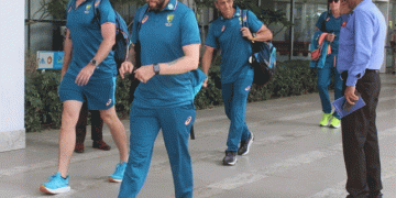 आस्ट्रेलियाई टीम भारत से पहले वनडे खेलने के लिए पहुंची मोहाली