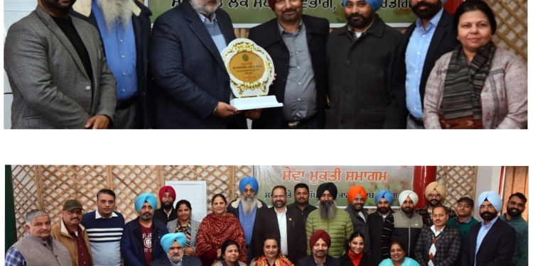 सूचना एवं लोक संपर्क विभाग द्वारा लोक संपर्क अधिकारी डॉ. सरबजीत सिंह कंगनीवाल को सेवानिवृत्ति पर गरिमापूर्ण विदाई सूचना एवं लोक संपर्क विभाग द्वारा लोक संपर्क अधिकारी डॉ. सरबजीत सिंह कंगनीवाल को सेवानिवृत्ति पर गरिमापूर्ण विदाई