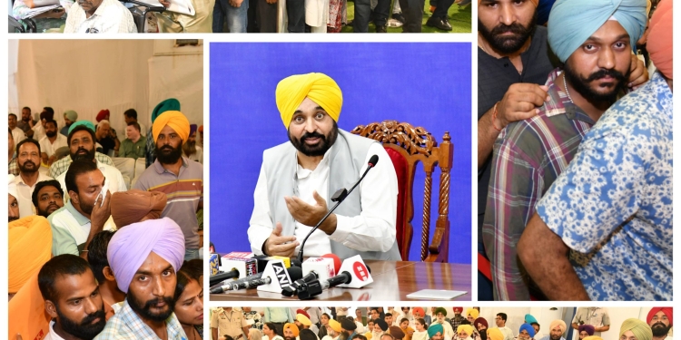 PUNJAB NEWS: ‘ਭਗਵੰਤ ਮਾਨ ਸਰਕਾਰ, ਤੁਹਾਡੇ ਦੁਆਰ’ ਪ੍ਰੋਗਰਾਮ ਲਈ ਲੋਕਾਂ ਵੱਲੋਂ ਮੁੱਖ ਮੰਤਰੀ ਦਾ ਧੰਨਵਾਦ PUNJAB NEWS: ‘ਭਗਵੰਤ ਮਾਨ ਸਰਕਾਰ, ਤੁਹਾਡੇ ਦੁਆਰ’ ਪ੍ਰੋਗਰਾਮ ਲਈ ਲੋਕਾਂ ਵੱਲੋਂ ਮੁੱਖ ਮੰਤਰੀ ਦਾ ਧੰਨਵਾਦ