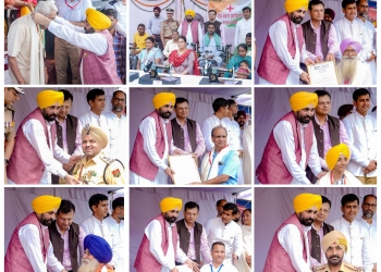 PUNJAB NEWS: ਮੁੱਖ ਮੰਤਰੀ ਵੱਲੋਂ 15 ਉੱਘੀਆਂ ਸ਼ਖਸੀਅਤਾਂ ਸਟੇਟ ਐਵਾਰਡ ਨਾਲ ਸਨਮਾਨਿਤ