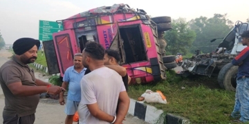 Accident : ਸ਼ਰਧਾਲੂਆਂ ਨਾਲ ਭਰੀ ਬੱਸ ਹੋਈ ਹਾਦਸੇ ਦਾ ਸ਼ਿਕਾਰ ; ਇੱਕ ਦੀ ਮੌਤ