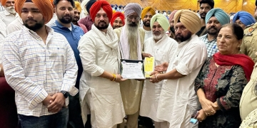 Punjab News: ਕੈਬਨਿਟ ਮੰਤਰੀ ਜੌੜਾਮਾਜਰਾ ਨੇ ਪਰਾਲੀ ਨਾ ਸਾੜਨ ਵਾਲੇ ਦੋ ਏਕੜ ਤੋਂ ਘੱਟ ਜਮੀਨ ਵਾਲੇ ਕਿਸਾਨ ਕੀਤੇ ਸਨਮਾਨਤ