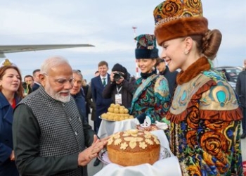 BRICS ਸੰਮੇਲਨ ਵਿੱਚ ਸ਼ਾਮਲ ਹੋਣ ਲਈ ਪ੍ਰਧਾਨ ਮੰਤਰੀ ਮੋਦੀ ਪਹੁੰਚੇ ਰੂਸ