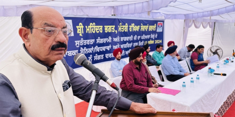 Punjab ਸਰਕਾਰ ਅਗਨੀਵੀਰਾਂ ਨੂੰ ਸੇਵਾ ਮੁਕਤੀ ਮਗਰੋਂ ਦੇਵੇਗੀ ਰੋਜ਼ਗਾਰ-ਮੋਹਿੰਦਰ ਭਗਤ