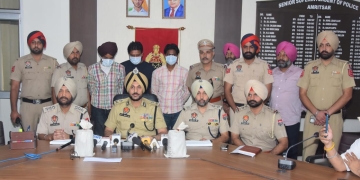 Punjab Police ਨੇ ਸਰਹੱਦ ਪਾਰ ਦੇ ਨਸ਼ਾ ਤਸਕਰੀ ਗਿਰੋਹ ਦਾ ਕੀਤਾ ਪਰਦਾਫਾਸ਼; 1 ਕਿਲੋ ਆਈਸ, 1 ਕਿਲੋ ਹੈਰੋਇਨ ਸਮੇਤ ਤਿੰਨ ਕਾਬੂ