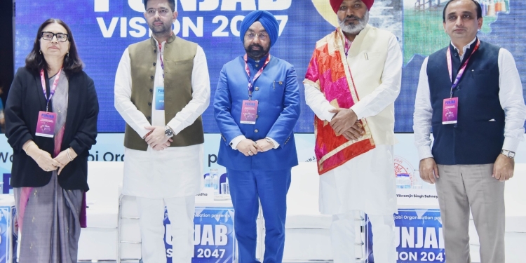 ‘Punjab Vision: 2047’ ਕੰਨਕਲੇਵ; ਵਿੱਤ ਮੰਤਰੀ ਹਰਪਾਲ ਸਿੰਘ ਚੀਮਾ ਵੱਲੋਂ ਸਹਿਕਾਰੀ ਫੈਡਰਾਲਿਜ਼ਮ ਅਤੇ ਢਾਂਚਾਗਤ ਸੁਧਾਰਾਂ ‘ਤੇ ਜ਼ੋਰ ‘Punjab Vision: 2047’ ਕੰਨਕਲੇਵ; ਵਿੱਤ ਮੰਤਰੀ ਹਰਪਾਲ ਸਿੰਘ ਚੀਮਾ ਵੱਲੋਂ ਸਹਿਕਾਰੀ ਫੈਡਰਾਲਿਜ਼ਮ ਅਤੇ ਢਾਂਚਾਗਤ ਸੁਧਾਰਾਂ ‘ਤੇ ਜ਼ੋਰ