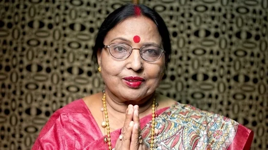 Sharda Sinha Cremation