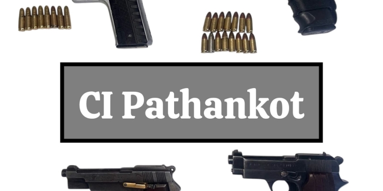 Punjab Police ਨੇ ਗੈਂਗਸਟਰ ਪਵਿੱਤਰ ਚੌੜਾ ਵੱਲੋਂ ਚਲਾਏ ਜਾ ਰਹੇ ਗ਼ੈਰ-ਕਾਨੂੰਨੀ ਹਥਿਆਰ ਤਸਕਰੀ ਮਾਡਿਊਲ ਦਾ ਕੀਤਾ ਪਰਦਾਫਾਸ਼ ; ਚਾਰ ਪਿਸਤੌਲਾਂ ਸਮੇਤ ਦੋ ਗ੍ਰਿਫ਼ਤਾਰ Punjab Police ਨੇ ਗੈਂਗਸਟਰ ਪਵਿੱਤਰ ਚੌੜਾ ਵੱਲੋਂ ਚਲਾਏ ਜਾ ਰਹੇ ਗ਼ੈਰ-ਕਾਨੂੰਨੀ ਹਥਿਆਰ ਤਸਕਰੀ ਮਾਡਿਊਲ ਦਾ ਕੀਤਾ ਪਰਦਾਫਾਸ਼ ; ਚਾਰ ਪਿਸਤੌਲਾਂ ਸਮੇਤ ਦੋ ਗ੍ਰਿਫ਼ਤਾਰ