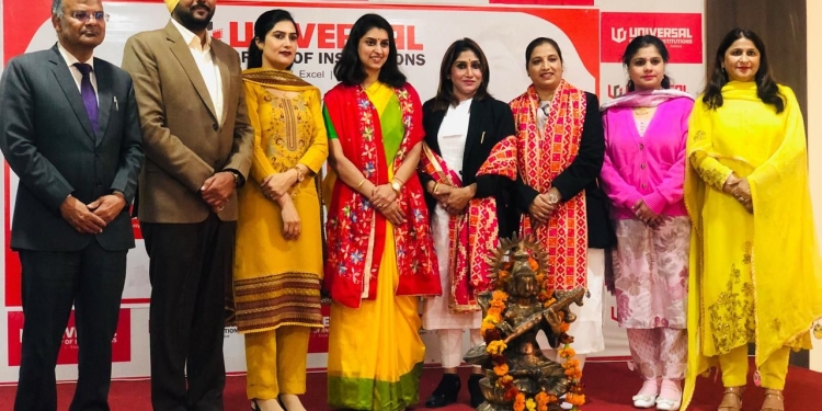 Mohali News: ਜ਼ਿਲ੍ਹਾ ਕਾਨੂੰਨੀ ਸੇਵਾਵਾਂ ਅਥਾਰਟੀ ਵੱਲੋਂ “ਮਹਿਲਾ ਦਿਵਸ” ਦੇ ਸਬੰਧ ਵਿੱਚ ਯੂਨੀਵਰਸਲ ਕਾਲਜ ਆਫ਼ ਐਜੂਕੇਸ਼ਨ, ਲਾਲੜੂ ਵਿੱਚ ਕਾਨੂੰਨੀ ਜਾਗਰੂਕਤਾ ਪ੍ਰੋਗਰਾਮ Mohali News: ਜ਼ਿਲ੍ਹਾ ਕਾਨੂੰਨੀ ਸੇਵਾਵਾਂ ਅਥਾਰਟੀ ਵੱਲੋਂ “ਮਹਿਲਾ ਦਿਵਸ” ਦੇ ਸਬੰਧ ਵਿੱਚ ਯੂਨੀਵਰਸਲ ਕਾਲਜ ਆਫ਼ ਐਜੂਕੇਸ਼ਨ, ਲਾਲੜੂ ਵਿੱਚ ਕਾਨੂੰਨੀ ਜਾਗਰੂਕਤਾ ਪ੍ਰੋਗਰਾਮ