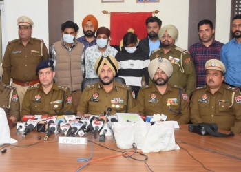 Punjab Police ਵੱਲੋਂ ਅੰਮ੍ਰਿਤਸਰ ਤੋਂ ਨਾਬਾਲਗ ਸਮੇਤ ਚਾਰ ਨਸ਼ਾ ਤਸਕਰ ਗ੍ਰਿਫ਼ਤਾਰ; 4 ਕਿਲੋ ਹੈਰੋਇਨ ਅਤੇ 20 ਹਜ਼ਾਰ ਰੁਪਏ ਦੀ ਡਰੱਗ ਮਨੀ ਬਰਾਮਦ
