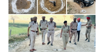 Latest News: ਜੈਤੋ ਪੁਲਿਸ ਨੇ ਲਾਰੈਸ ਬਿਸ਼ਨੋਈ ਗੈਗ ਅਤੇ ਜੱਗੂ ਭਗਵਾਨਪੁਰੀਆਂ ਗੈਗ ਦੇ 2 ਗੁਰਗਿਆ ਨੂੰ ਮੁਠਭੇੜ ਉਪਰੰਤ ਕੀਤਾ ਕਾਬੂ, 1 ਅਸਲੇ, 2 ਰੌਦ ਅਤੇ ਇੱਕ ਸਕਾਰਪੀਓ ਗੱਡੀ ਕੀਤੀ ਬਰਾਮਦ Latest News: ਜੈਤੋ ਪੁਲਿਸ ਨੇ ਲਾਰੈਸ ਬਿਸ਼ਨੋਈ ਗੈਗ ਅਤੇ ਜੱਗੂ ਭਗਵਾਨਪੁਰੀਆਂ ਗੈਗ ਦੇ 2 ਗੁਰਗਿਆ ਨੂੰ ਮੁਠਭੇੜ ਉਪਰੰਤ ਕੀਤਾ ਕਾਬੂ, 1 ਅਸਲੇ, 2 ਰੌਦ ਅਤੇ ਇੱਕ ਸਕਾਰਪੀਓ ਗੱਡੀ ਕੀਤੀ ਬਰਾਮਦ