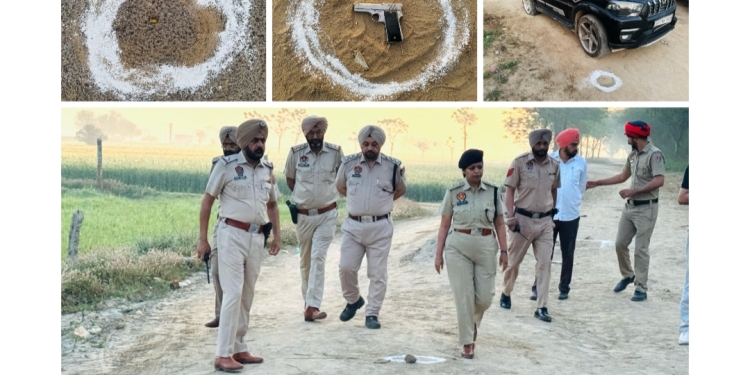 Latest News: ਜੈਤੋ ਪੁਲਿਸ ਨੇ ਲਾਰੈਸ ਬਿਸ਼ਨੋਈ ਗੈਗ ਅਤੇ ਜੱਗੂ ਭਗਵਾਨਪੁਰੀਆਂ ਗੈਗ ਦੇ 2 ਗੁਰਗਿਆ ਨੂੰ ਮੁਠਭੇੜ ਉਪਰੰਤ ਕੀਤਾ ਕਾਬੂ, 1 ਅਸਲੇ, 2 ਰੌਦ ਅਤੇ ਇੱਕ ਸਕਾਰਪੀਓ ਗੱਡੀ ਕੀਤੀ ਬਰਾਮਦ Latest News: ਜੈਤੋ ਪੁਲਿਸ ਨੇ ਲਾਰੈਸ ਬਿਸ਼ਨੋਈ ਗੈਗ ਅਤੇ ਜੱਗੂ ਭਗਵਾਨਪੁਰੀਆਂ ਗੈਗ ਦੇ 2 ਗੁਰਗਿਆ ਨੂੰ ਮੁਠਭੇੜ ਉਪਰੰਤ ਕੀਤਾ ਕਾਬੂ, 1 ਅਸਲੇ, 2 ਰੌਦ ਅਤੇ ਇੱਕ ਸਕਾਰਪੀਓ ਗੱਡੀ ਕੀਤੀ ਬਰਾਮਦ