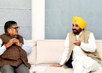PUNJAB : ਮੁੱਖ ਮੰਤਰੀ ਭਗਵੰਤ ਮਾਨ ਅੱਜ ਰਾਜਪਾਲ ਗੁਲਾਬ ਚੰਦ ਕਟਾਰੀਆ ਨਾਲ ਕਰਨਗੇ ਮੁਲਾਕਾਤ