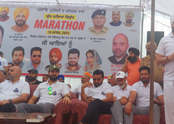 ਯੁੱਧ ਨਸ਼ਿਆਂ ਵਿਰੁੱਧ, Tarunpreet Singh Saund ਨੇ ਮੰਡੀ ਗੋਬਿੰਦਗੜ੍ਹ ਵਿਖੇ ਕਰਵਾਈ ਮੈਰਾਥਨ ਵਿੱਚ ਲਿਆ ਹਿੱਸਾ