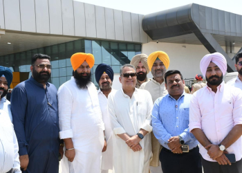 ਹਲਵਾਰਾ ਹਵਾਈ ਅੱਡੇ ਦਾ ਕੰਮ 100 ਫ਼ੀਸਦੀ ਮੁਕੰਮਲ, AAP ਸਰਕਾਰ ਨੇ 60 ਕਰੋੜ ਰੁਪਏ ਵਿੱਚ ਕੀਤੇ ਵਿਕਾਸ ਕੰਮ: ਸੰਜੀਵ ਅਰੋੜਾ