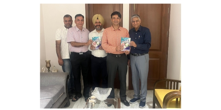 Tax Commissioner Punjab ਵੱਲੋਂ ਗਰਗ ਦੀ GST ਸਬੰਧੀ ਕਿਤਾਬ ‘GST MANUAL’ ਦਾ ਐਡੀਸ਼ਨ 2025 ਰਿਲੀਜ਼