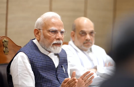 Delhi : ਪ੍ਰਧਾਨ ਮੰਤਰੀ ਮੋਦੀ ਅੱਜ ਕੇਂਦਰੀ ਕੈਬਨਿਟ ਮੀਟਿੰਗ ਦੀ ਕਰਨਗੇ ਪ੍ਰਧਾਨਗੀ Delhi : ਪ੍ਰਧਾਨ ਮੰਤਰੀ ਮੋਦੀ ਅੱਜ ਕੇਂਦਰੀ ਕੈਬਨਿਟ ਮੀਟਿੰਗ ਦੀ ਕਰਨਗੇ ਪ੍ਰਧਾਨਗੀ