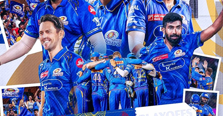 IPL 2025 : ਦਿੱਲੀ ਨੂੰ ਹਰਾ ਕੇ ਮੁੰਬਈ ਇੰਡੀਅਨਜ਼ ਨੇ ਪਲੇਆਫ ਵਿੱਚ ਕੀਤਾ ਪ੍ਰਵੇਸ਼ IPL 2025 : ਦਿੱਲੀ ਨੂੰ ਹਰਾ ਕੇ ਮੁੰਬਈ ਇੰਡੀਅਨਜ਼ ਨੇ ਪਲੇਆਫ ਵਿੱਚ ਕੀਤਾ ਪ੍ਰਵੇਸ਼