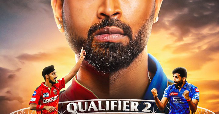 IPL 2025 ਕੁਆਲੀਫਾਇਰ-2 : ਪੰਜਾਬ ਕਿੰਗਜ਼ ਅਤੇ ਮੁੰਬਈ ਇੰਡੀਅਨਜ਼ ਵਿਚਾਲੇ ਹੋਵੇਗਾ ਰੋਮਾਂਚਕ ਮੁਕਾਬਲਾ