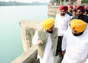ਮੁੱਖ ਮੰਤਰੀ ਭਗਵੰਤ ਸਿੰਘ ਮਾਨ ਨੰਗਲ ਡੈਮ ਪਹੁੰਚੇ-Punjab ਦੇ ਪਾਣੀਆਂ ਦੀ ਇਕ ਵੀ ਬੂੰਦ ਕਿਸੇ ਹੋਰ ਨੂੰ ਚੋਰੀ ਨਹੀਂ ਕਰਨ ਦੇਵਾਂਗਾ