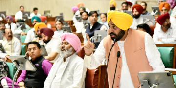 ਮੁੱਖ ਮੰਤਰੀ ਦੀ ਅਗਵਾਈ ’ਚ Punjab ਵਿਧਾਨ ਸਭਾ ਵੱਲੋਂ ਦਰਿਆਈ ਪਾਣੀਆਂ ’ਤੇ BBMB ਦੇ ਕਿਸੇ ਵੀ ਹੁਕਮ ਨੂੰ ਨਾ ਮੰਨਣ ਦਾ ਇਤਿਹਾਸਕ ਮਤਾ ਪਾਸ