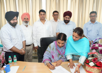 Latest News: ਗੁੰਜੀਤ ਰੂਚੀ ਬਾਵਾ ਨੇ ਵਾਈਸ ਚੇਅਰਮੈਨ ਦਾ ਆਹੁਦਾ ਸੰਭਾਲਿਆ