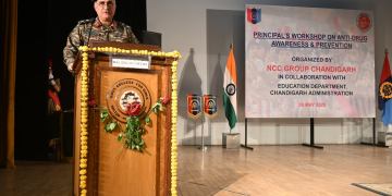 NCC Group Chandigarh ਨੇ ਨਸ਼ਾ ਵਿਰੋਧੀ ਜਾਗਰੂਕਤਾ ਅਤੇ ਰੋਕਥਾਮ ‘ਤੇ ਪ੍ਰਿੰਸੀਪਲਾਂ ਦੀ ਵਰਕਸ਼ਾਪ ਦਾ ਆਯੋਜਨ ਕੀਤਾ