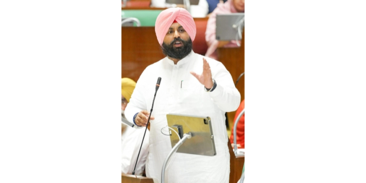 BBMB ਦਾ ਗਠਨ ਪਿਛਲੀਆਂ ਸਰਕਾਰਾਂ ਦੀ ਇਤਿਹਾਸਕ ਗਲਤੀ – ਹਰਜੋਤ ਬੈਂਸ