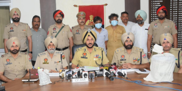 PUNJAB POLICE ਵੱਲੋਂ ਅੰਤਰਰਾਸ਼ਟਰੀ ਨਾਰਕੋ ਤਸਕਰੀ ਗਿਰੋਹ ਦਾ ਪਰਦਾਫਾਸ਼; 10.2 ਕਿਲੋਗ੍ਰਾਮ ਹੈਰੋਇਨ ਸਮੇਤ 3 ਕਾਬੂ