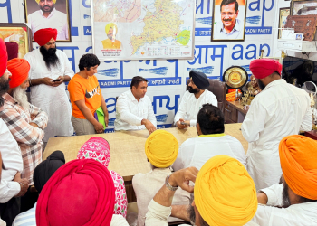 Punjab : ਕੈਬਨਿਟ ਮੰਤਰੀ ਭੁੱਲਰ ਨੇ ਆਪਣੇ ਦਫ਼ਤਰ ਵਿਖੇ ਹਲਕੇ ਦੇ ਲੋਕਾਂ ਦੀਆਂ ਸੁਣੀਆਂ ਮੁਸ਼ਕਿਲਾਂ