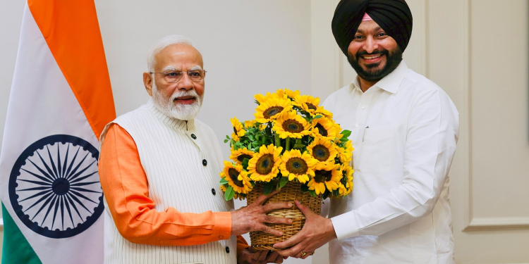 Punjab : ਰਵਨੀਤ ਸਿੰਘ ਬਿੱਟੂ ਨੇ PM ਮੋਦੀ ਨਾਲ ਕੀਤੀ ਮੁਲਾਕਾਤ