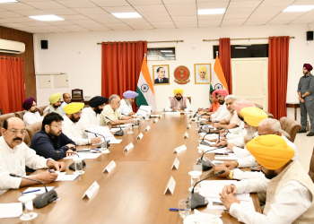 ਪੰਜਾਬ ਮੰਤਰੀ ਮੰਡਲ ਦੀ ਅਹਿਮ ਮੀਟਿੰਗ ਅੱਜ ਪੰਜਾਬ ਮੰਤਰੀ ਮੰਡਲ ਦੀ ਅਹਿਮ ਮੀਟਿੰਗ ਅੱਜ