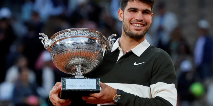 French Open : ਸਪੇਨ ਦੇ ਕਾਰਲੋਸ ਅਲਕਾਰਾਜ਼ ਬਣੇ ਫ੍ਰੈਂਚ ਓਪਨ ਚੈਂਪੀਅਨ ; ਫਾਈਨਲ ‘ਚ ਜੈਨਿਕ ਸਿਨਰ ਨੂੰ ਹਰਾ ਕੇ ਜਿੱਤਿਆ ਖਿਤਾਬ