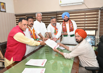 Ludhiana : BJP ਉਮੀਦਵਾਰ ਜੀਵਨ ਗੁਪਤਾ ਨੇ ਦਾਖ਼ਲ ਕੀਤੇ ਨਾਮਜ਼ਦਗੀ ਪੱਤਰ
