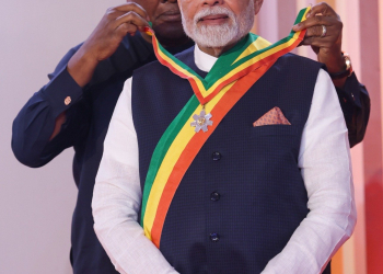 PM Modi : ਪ੍ਰਧਾਨ ਮੰਤਰੀ ਨਰਿੰਦਰ ਮੋਦੀ ਘਾਨਾ ਦੇ ਸਰਵਉੱਚ ਸਨਮਾਨ ਨਾਲ ਸਨਮਾਨਿਤ