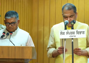 ਨਵੇਂ ਨਿਯੁਕਤ ਕੈਬਨਿਟ ਮੰਤਰੀ Sanjeev Arora ਨੂੰ ਦਿੱਤੇ ਗਏ ਵਿਭਾਗਾਂ ਦਾ ਨੋਟੀਫਿਕੇਸ਼ਨ ਜਾਰੀ