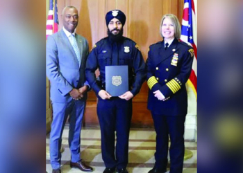 America ’ਚ ਤਸਪ੍ਰੀਤ ਸਿੰਘ ਬਣਿਆ ਪਹਿਲਾ ਸਾਬਤ ਸੂਰਤ ਸਿੱਖ ਪੁਲਿਸ ਅਫ਼ਸਰ