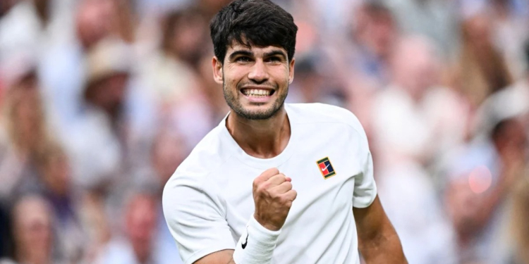 Wimbledon 2025 : ਲਗਾਤਾਰ ਤੀਜੇ ਸਾਲ ਵਿੰਬਲਡਨ ਫਾਈਨਲ ਵਿੱਚ ਪਹੁੰਚੇ ਕਾਰਲੋਸ ਅਲਕਾਰਾਜ਼ 
