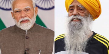 PM MODI : ਪ੍ਰਧਾਨ ਮੰਤਰੀ ਮੋਦੀ ਵੱਲੋਂ ਸਿੱਖ ਦੌੜਾਕ ਫੌਜਾ ਸਿੰਘ ਦੇ ਦੇਹਾਂਤ ‘ਤੇ ਦੁੱਖ ਦਾ ਪ੍ਰਗਟਾਵਾ PM MODI : ਪ੍ਰਧਾਨ ਮੰਤਰੀ ਮੋਦੀ ਵੱਲੋਂ ਸਿੱਖ ਦੌੜਾਕ ਫੌਜਾ ਸਿੰਘ ਦੇ ਦੇਹਾਂਤ ‘ਤੇ ਦੁੱਖ ਦਾ ਪ੍ਰਗਟਾਵਾ