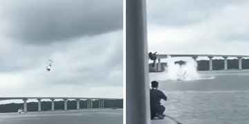 Malaysia ‘ਚ ਵੱਡਾ ਹਾਦਸਾ! ਨਦੀ ‘ਚ ਡਿੱਗਿਆ ਪੁਲਿਸ ਹੈਲੀਕਾਪਟਰ