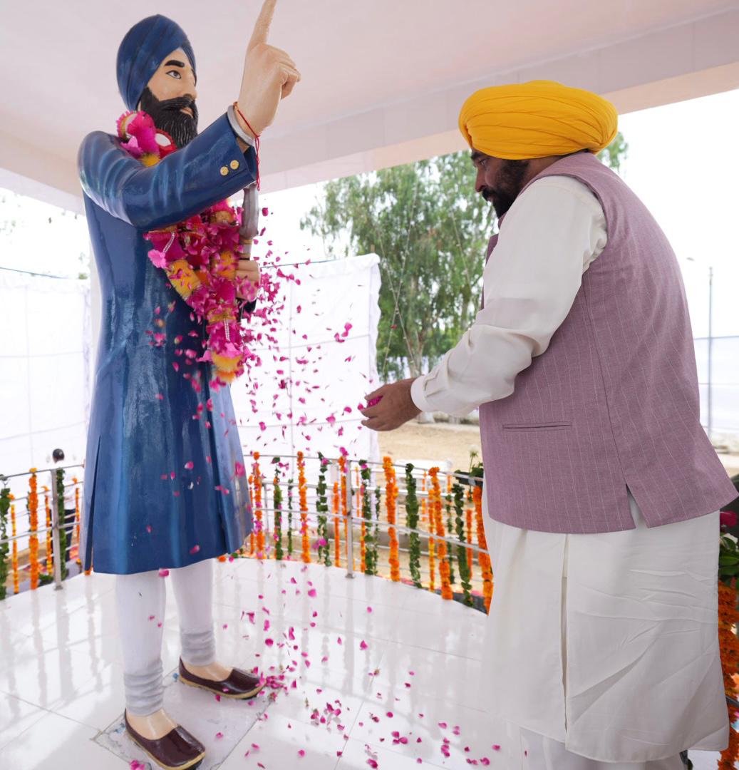 ਮਹਾਨ ਸ਼ਹੀਦਾਂ ਦੇ ਨਕਸ਼ੇ-ਕਦਮਾਂ ’ਤੇ ਚੱਲ ਕੇ PUNJAB ਤੇ ਪੰਜਾਬੀਆਂ ਦੀ ਸੇਵਾ ਕਰ ਰਹੇ ਹਾਂ - ਮੁੱਖ ਮੰਤਰੀ