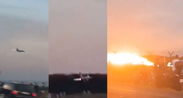 Poland ਏਅਰ ਸ਼ੋਅ ਰਿਹਰਸਲ ਦੌਰਾਨ ਐਫ-16 ਲੜਾਕੂ ਜਹਾਜ਼ ਕ੍ਰੈਸ਼: ਪਾਇਲਟ ਦੀ ਮੌਤ