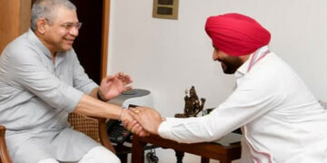 Ravneet Bittu ਨੇ ਕੇਂਦਰੀ ਮੰਤਰੀ ਅਸ਼ਵਿਨੀ ਵੈਸ਼ਣਵ ਨਾਲ ਕੀਤੀ ਮੁਲਾਕਾਤ