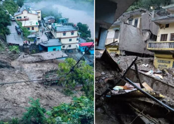 Uttarakhand ਦੇ ਚਮੋਲੀ ਵਿੱਚ ਅੱਧੀ ਰਾਤ ਨੂੰ ਫਟਿਆ ਬੱਦਲ, ਕਈ ਘਰ ਮਲਬੇ ਹੇਠ ਆਏ