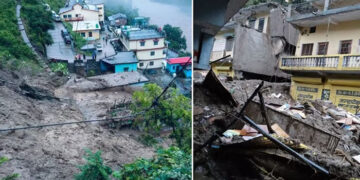 Uttarakhand ਦੇ ਚਮੋਲੀ ਵਿੱਚ ਅੱਧੀ ਰਾਤ ਨੂੰ ਫਟਿਆ ਬੱਦਲ, ਕਈ ਘਰ ਮਲਬੇ ਹੇਠ ਆਏ