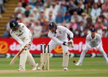 Cricket : ਭਾਰਤ ਅਤੇ ਇੰਗਲੈਂਡ ਵਿਚਕਾਰ ਐਂਡਰਸਨ-ਤੇਂਦੁਲਕਰ ਟਰਾਫੀ 2025 ਦਾ ਆਖਰੀ ਮੈਚ ਜਾਰੀ Cricket : ਭਾਰਤ ਅਤੇ ਇੰਗਲੈਂਡ ਵਿਚਕਾਰ ਐਂਡਰਸਨ-ਤੇਂਦੁਲਕਰ ਟਰਾਫੀ 2025 ਦਾ ਆਖਰੀ ਮੈਚ ਜਾਰੀ